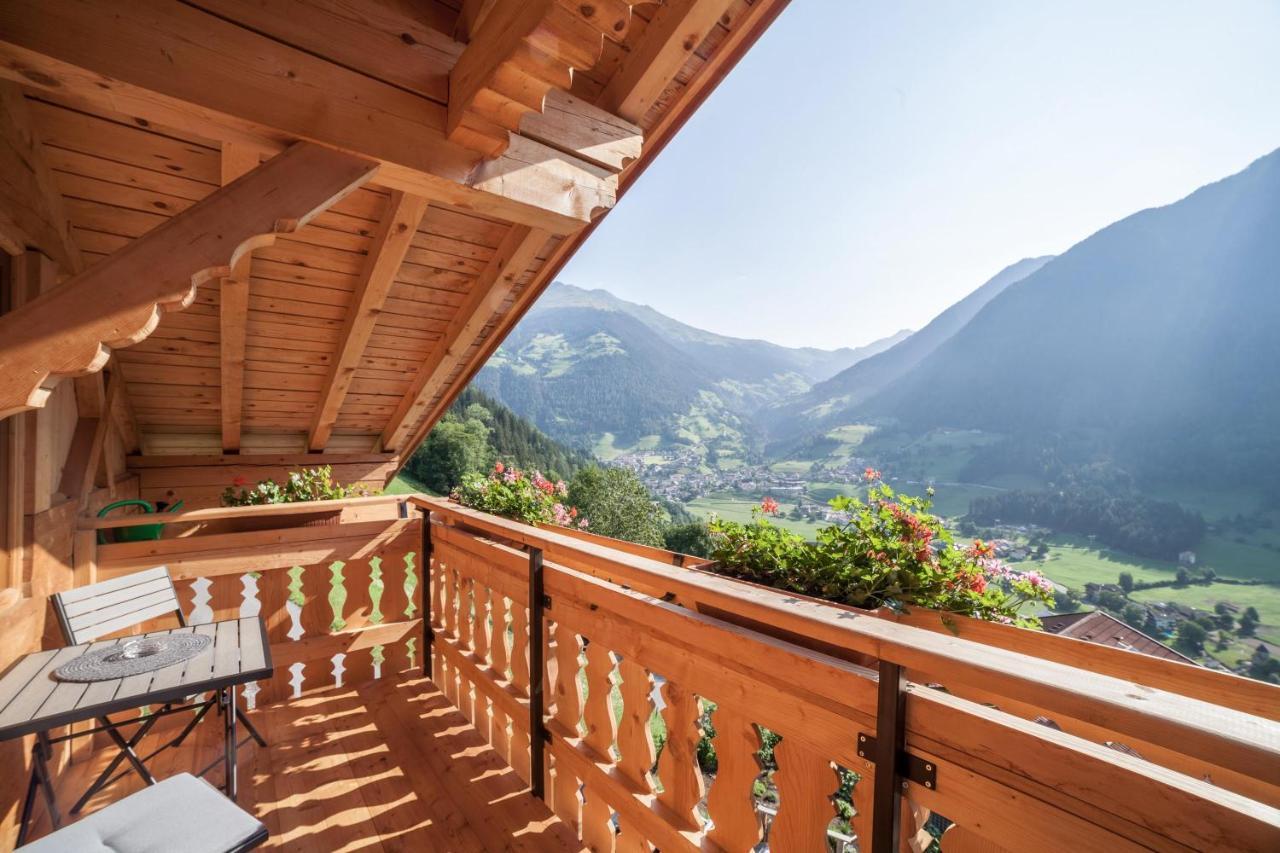 Innergasserhof Ferienwohnung Enzian San Martino In Passiria  Ngoại thất bức ảnh