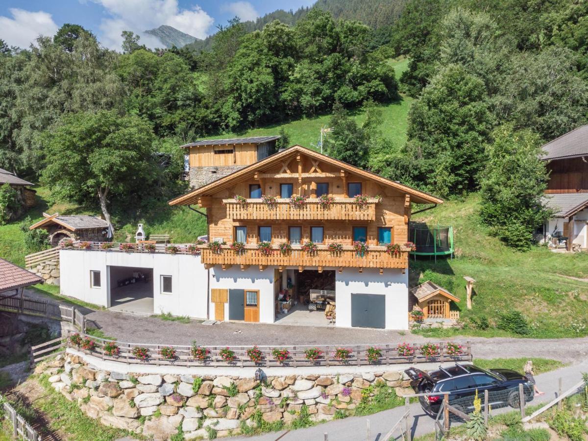 Innergasserhof Ferienwohnung Enzian San Martino In Passiria  Ngoại thất bức ảnh