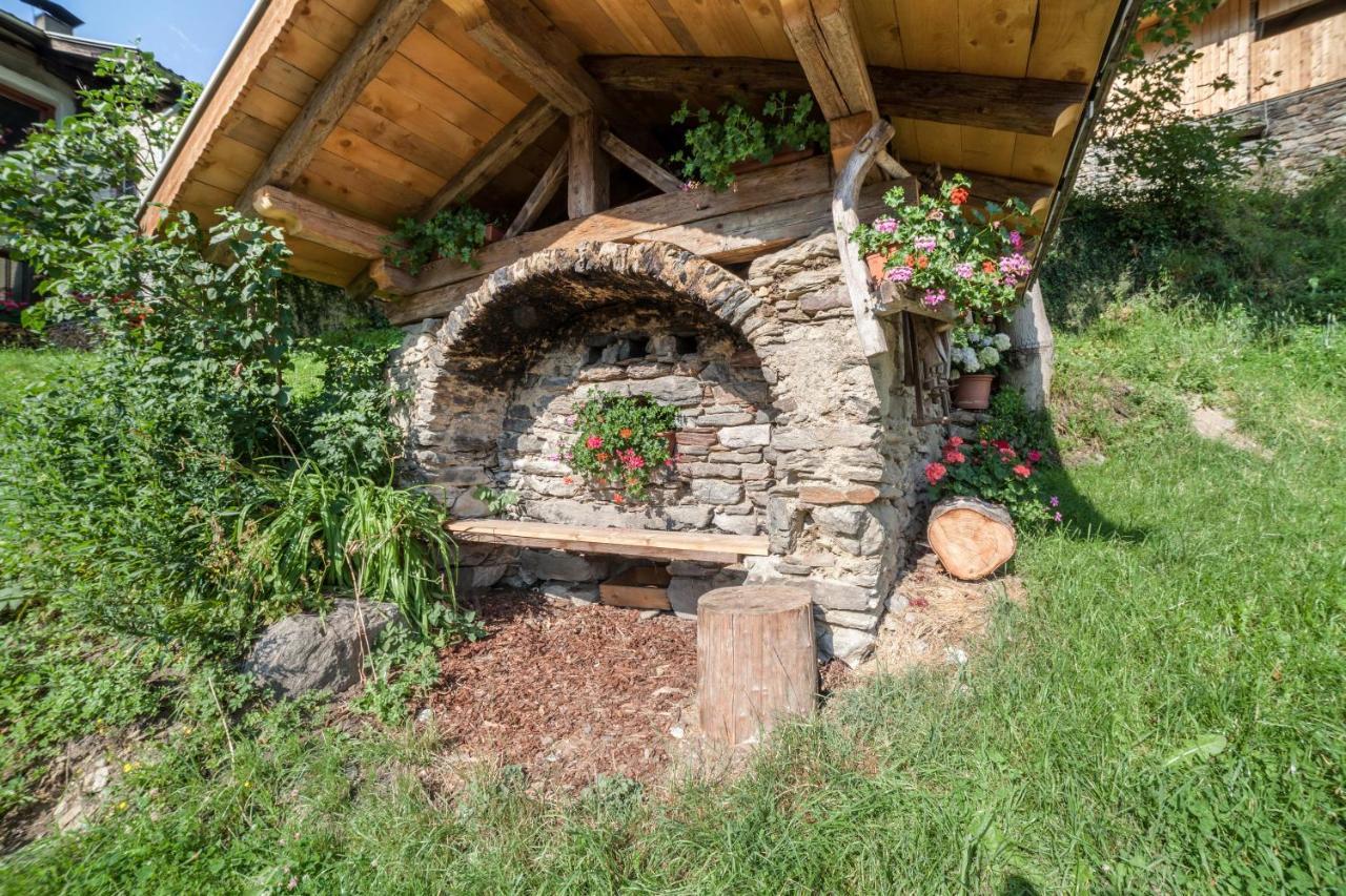 Innergasserhof Ferienwohnung Enzian San Martino In Passiria  Ngoại thất bức ảnh